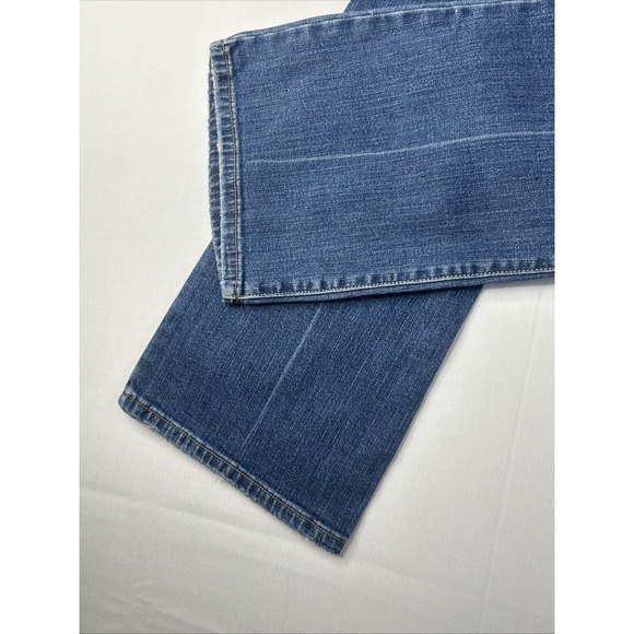 VTG 2006 Levis 525 Boot Cut Jean Womens 8 Misses Mid Rise Stretch Distressed Y2K - Picture 6 of 16